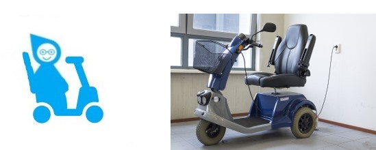 Le scooter électrique pour les seniors